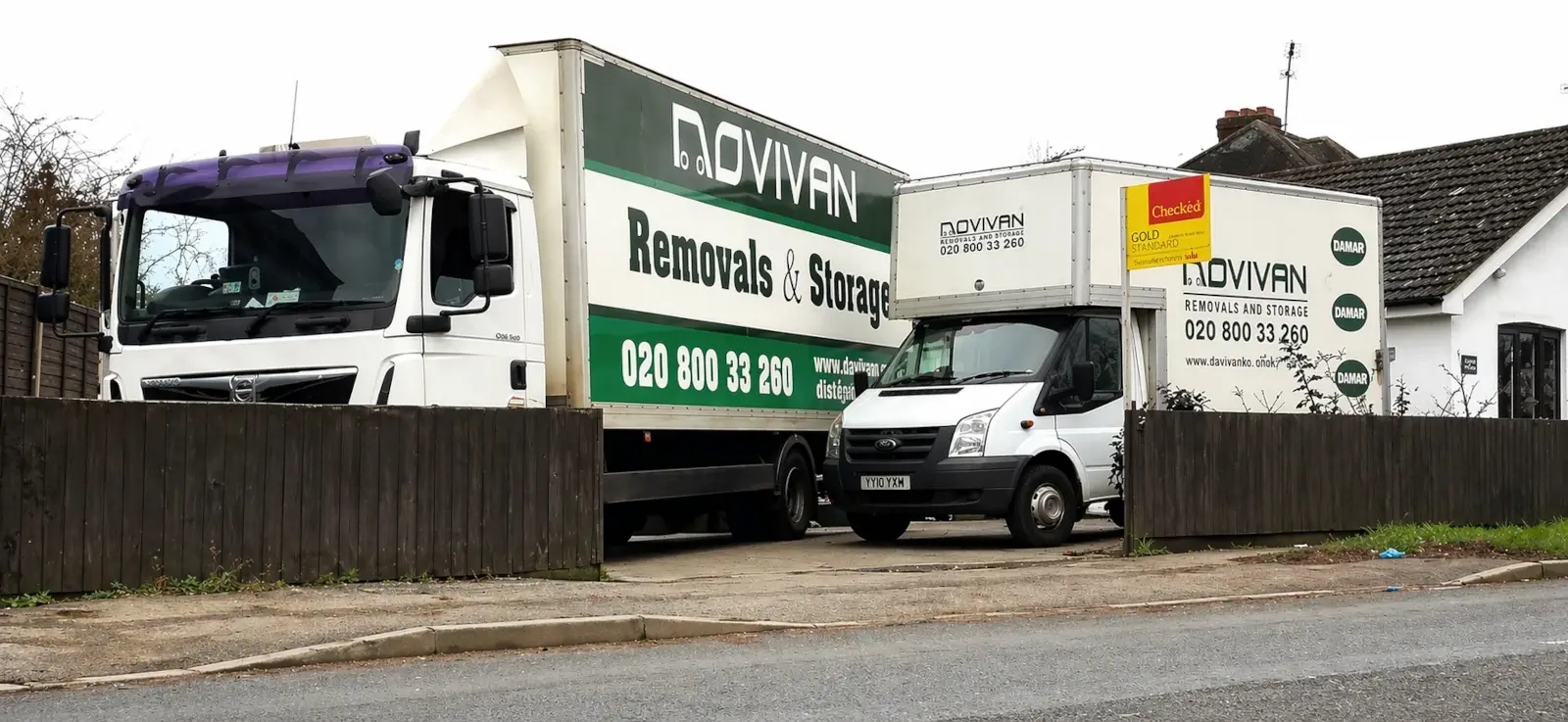 Removal van sizes Movivan