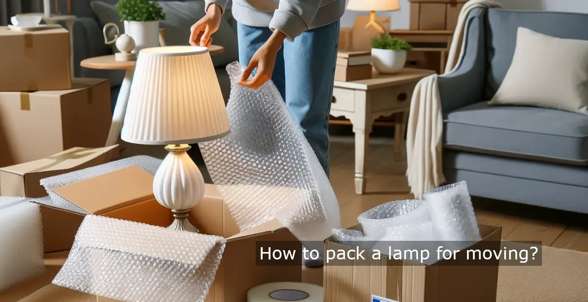 How to pack a lamp