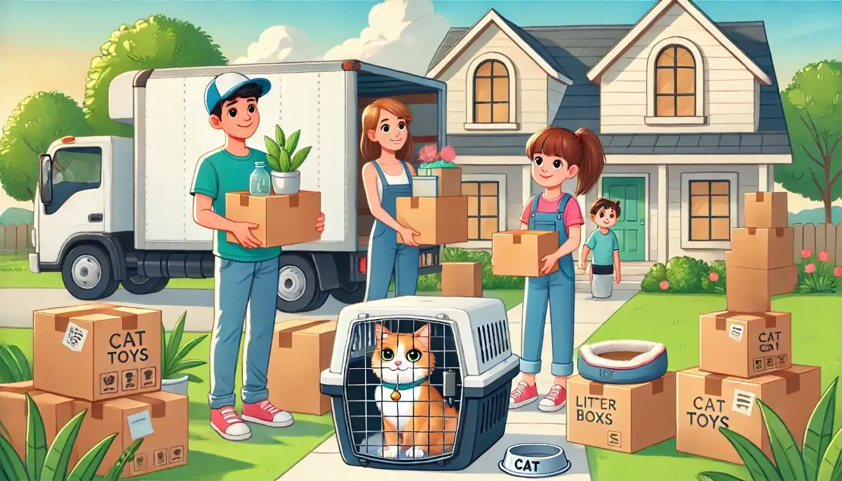 How to move house with a cat