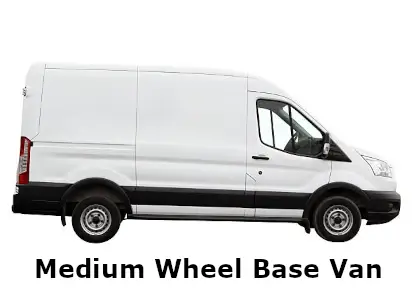 Medium wheel size guide van