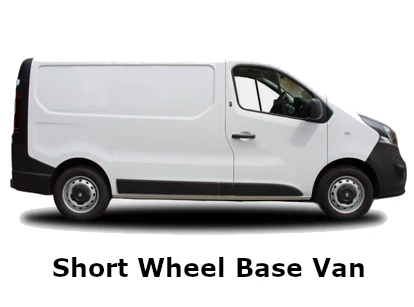 Short wheel base van size guide