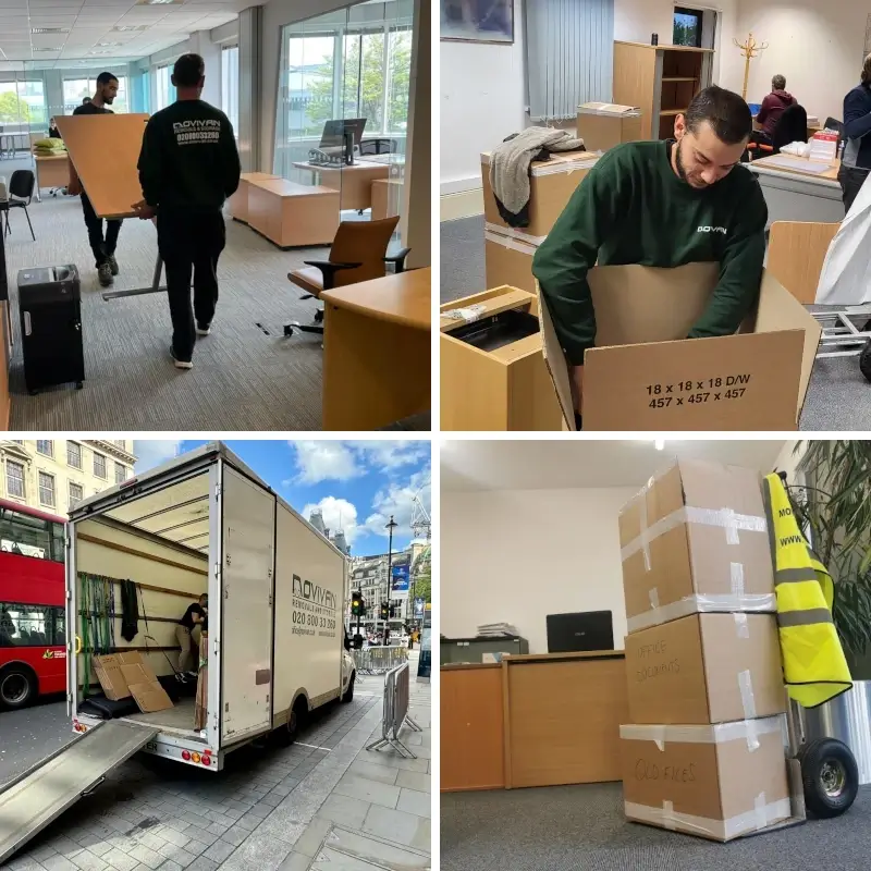 Office removal in London by Movivan Office removal in London by Movivan