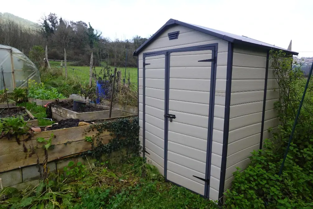 Moving a garden shed
