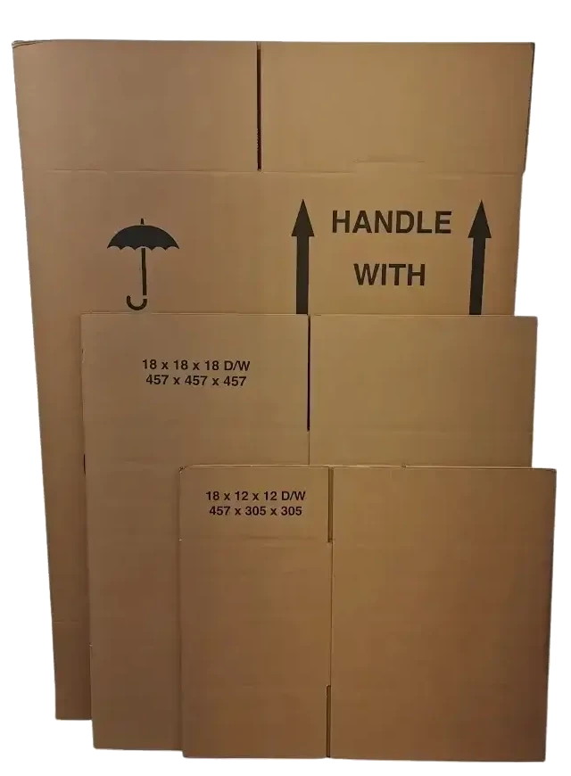 Removals boxes sizes