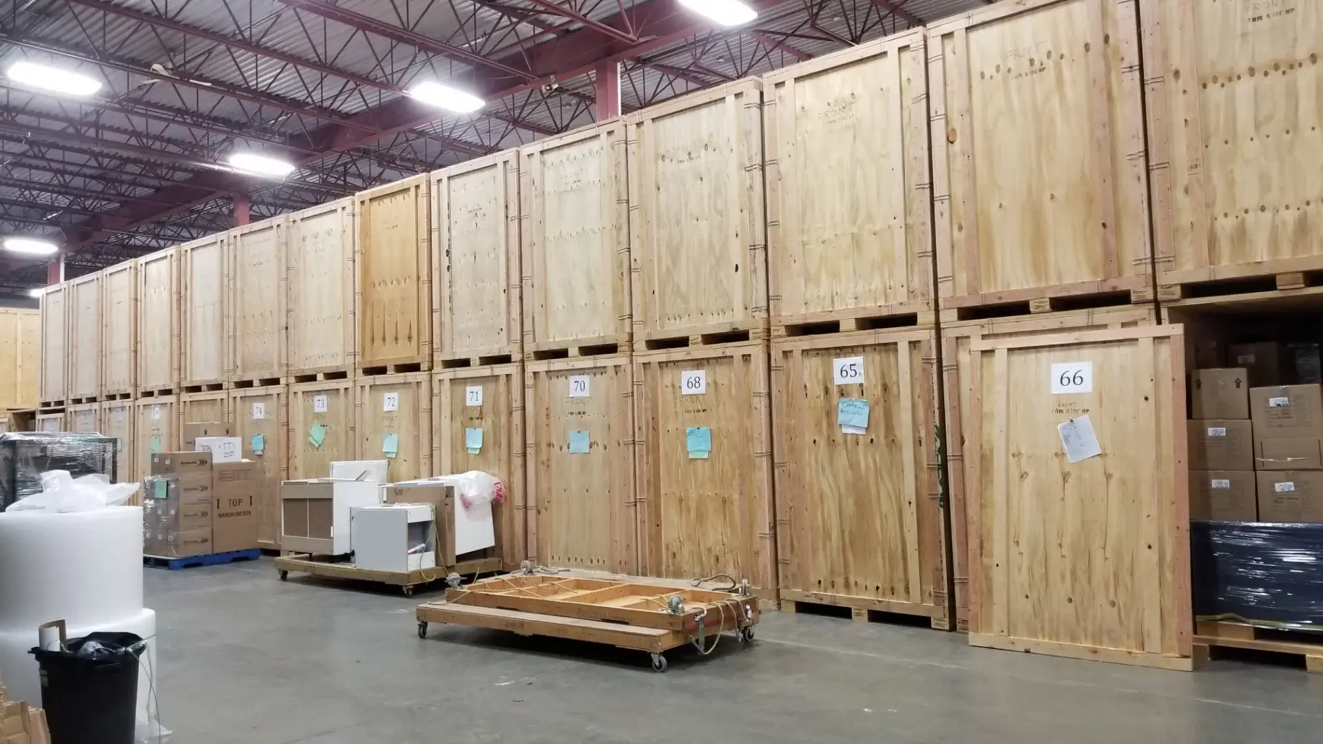 Storage container types