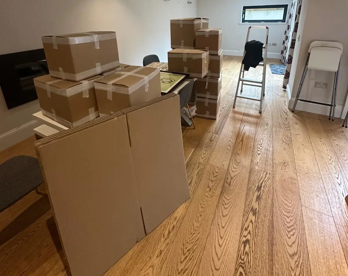 Living room packing Movivan