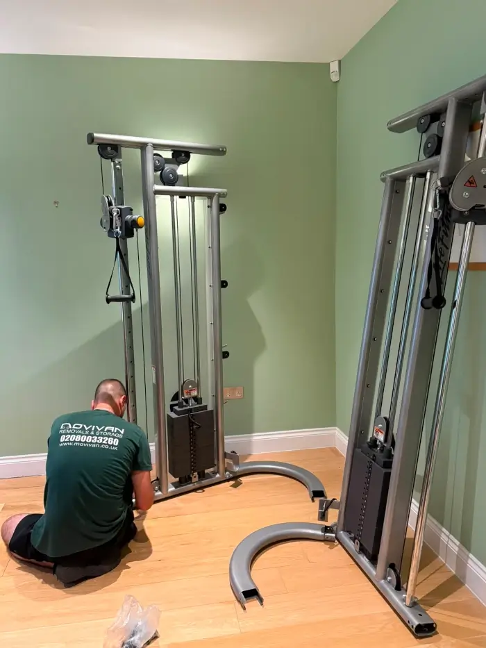 Fitness equipment moving London