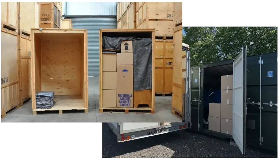 Moving storage London