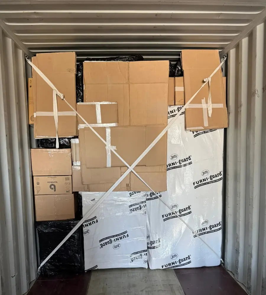 Container loading for international move container loading for international move