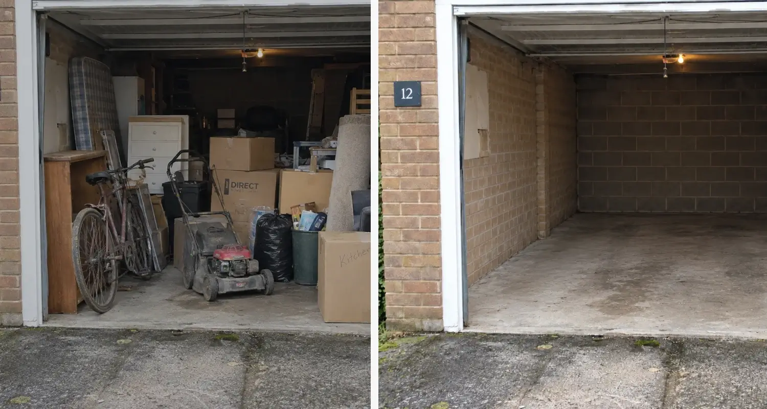 Garage clearance in London by Movivan Garage clearance in London by Movivan